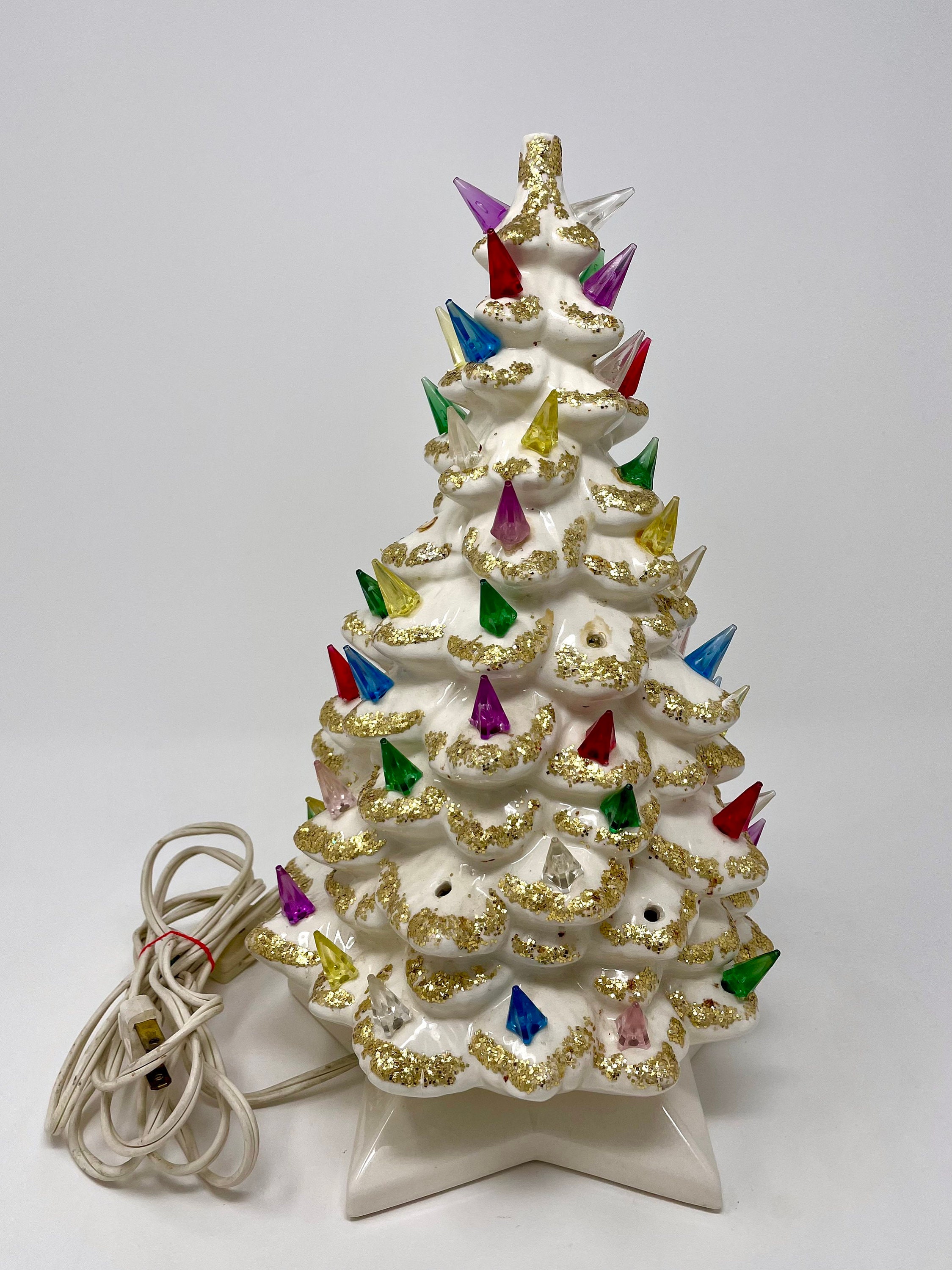 Ceramic Tree Base Vintage Etsy