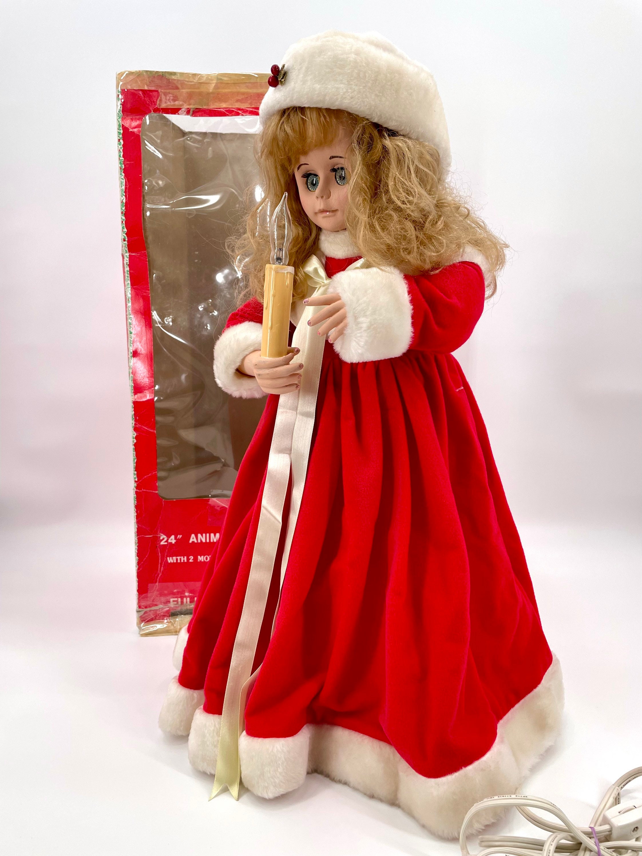 Vintage 1997 Tangs Electronic Co Animated Lighted Christmas