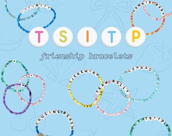 TSITP beaded friendship bracelets