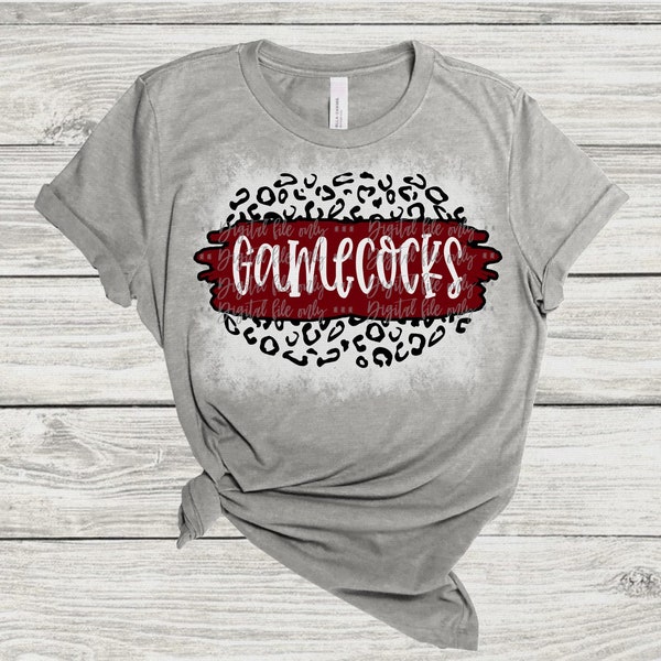 2 files garnet & black football game day spirit png, digital download ~ NOT a physical item