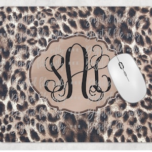 Leopard Cheetah mousepad mouse pad sublimazione download digitale, png, modello di sublimazione, download istantaneo, file digitale