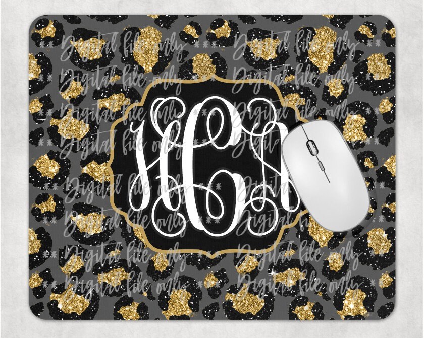 Glamour in Glitter: Sublimation Mouse Pad