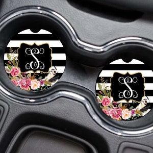 Boho floral stripe carro porta-copos download digital de sublimação, png, modelo de sublimação, download instantâneo, arquivo digital