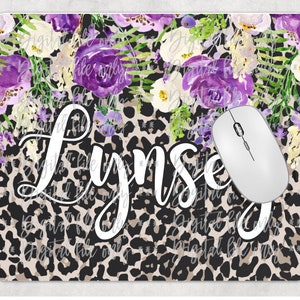 Leopard Cheetah mousepad mouse pad sublimation digital download, png, sublimation template, instant download, digital file