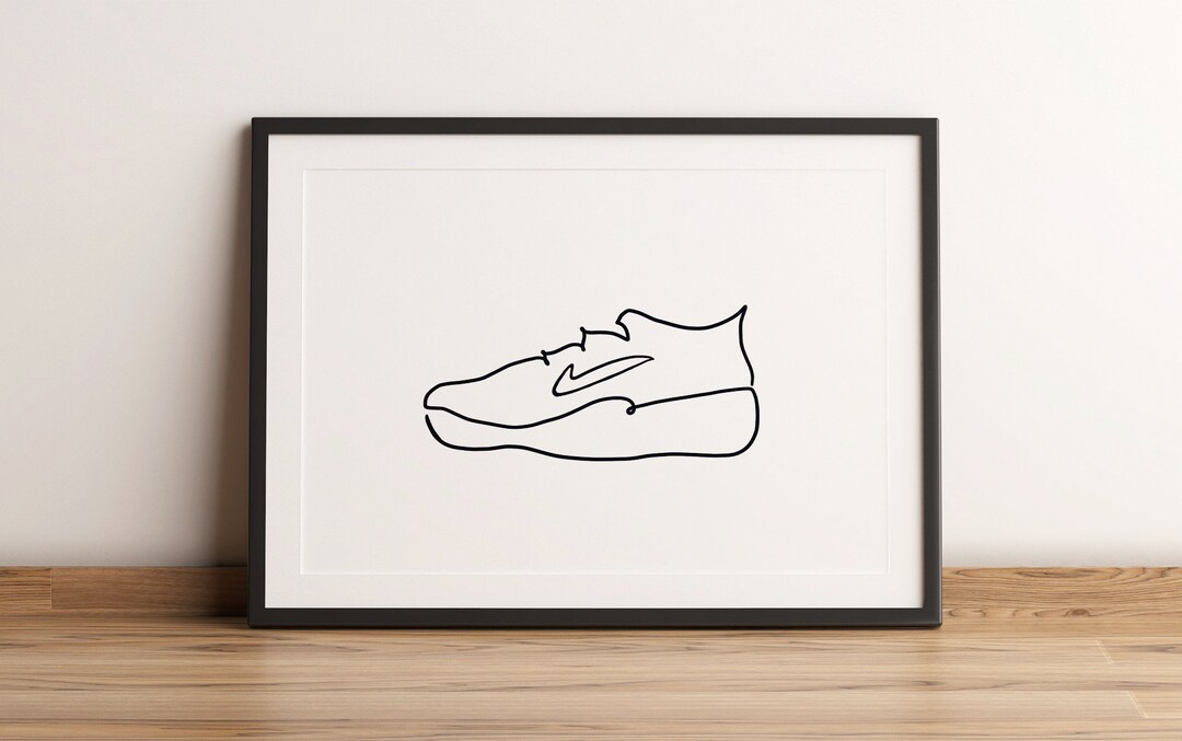 Shoes Nike Print Nike Shoes Digital Illustration Art Print Art Poster Digital Download Line Drawing - Etsy Shoes Nike Print Nike Shoes Digital Illustration Art Print Art Poster Digital Download Line Drawing - Etsy