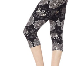 elephant leggings plus size