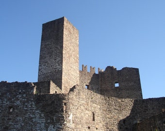 1200 Century European stone castle