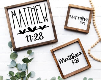 Matthew 11 28 SVG, Bible Verse SVG, Scripture SVG, Christian Sign Svg, Faith Based Svg, Scripture Bundle Svg, Glowforge Svg, Svg