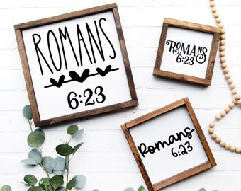 Romans 6 23 SVG, Bible Verse SVG, Scripture SVG, Christian Sign Svg, Faith Based Svg, Scripture Bundle Svg, Glowforge Svg, Svg