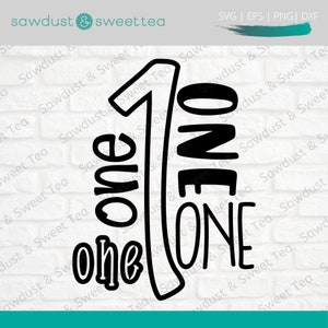 1. Geburtstag SVG - Babys ersten Geburtstag SVG - Geburtstag Mädchen SVG - Geburtstag junge Svg - ein Geburtstag Shirt Svg - Baby Shirt Svg - Typografie