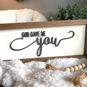 Dios me dio SVG, Christian Sign Svg, Faith Based Svg, Glowforge Svg, Nursery SVG, Best Friend SVG, Wedding Svg, Anniversary Svg, God svg