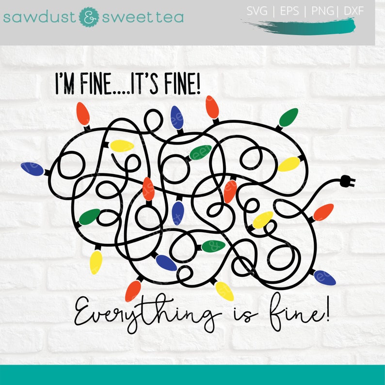 Download I'm Fine It's Fine Everything is Fine SVG I'm | Etsy