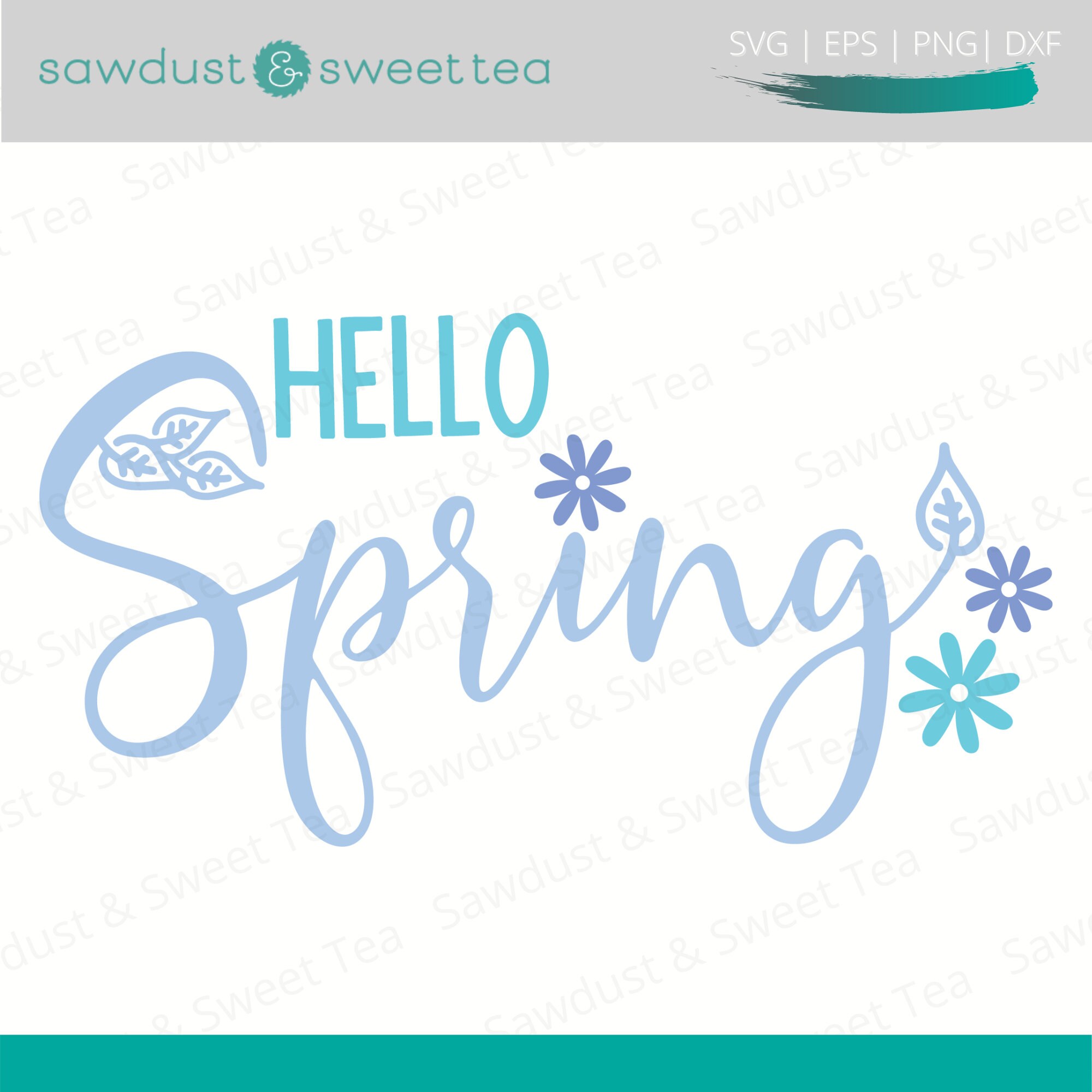 Hello Spring SVG Spring Sign SVG Floral Sign SVG Spring | Etsy