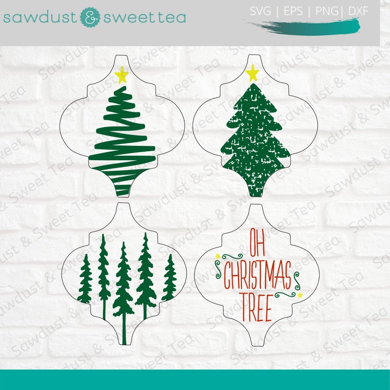 Download Tile Ornament SVG Tile Ornament Christmas Tree SVG ...