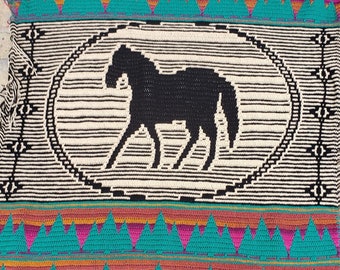 Ashley's Free Spirit Afghan - Mosaic Crochet Pattern