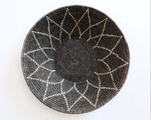 Wall Hanging Basket, Wicker Bowl, African wall decor, Sisal Basket - Size 36cm