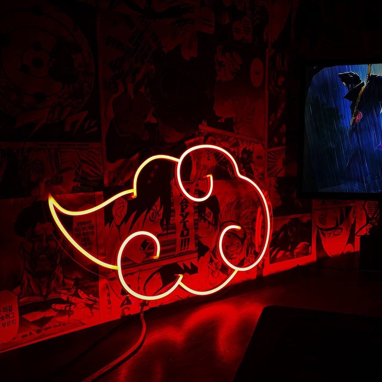 Anime Peace Girl LED Neon Sign  Neon Mfg