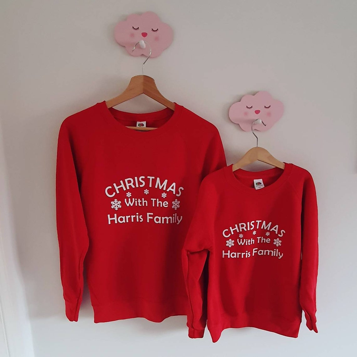 Family Matching Christmas Jumpers Kids Christmas Jumper Etsy