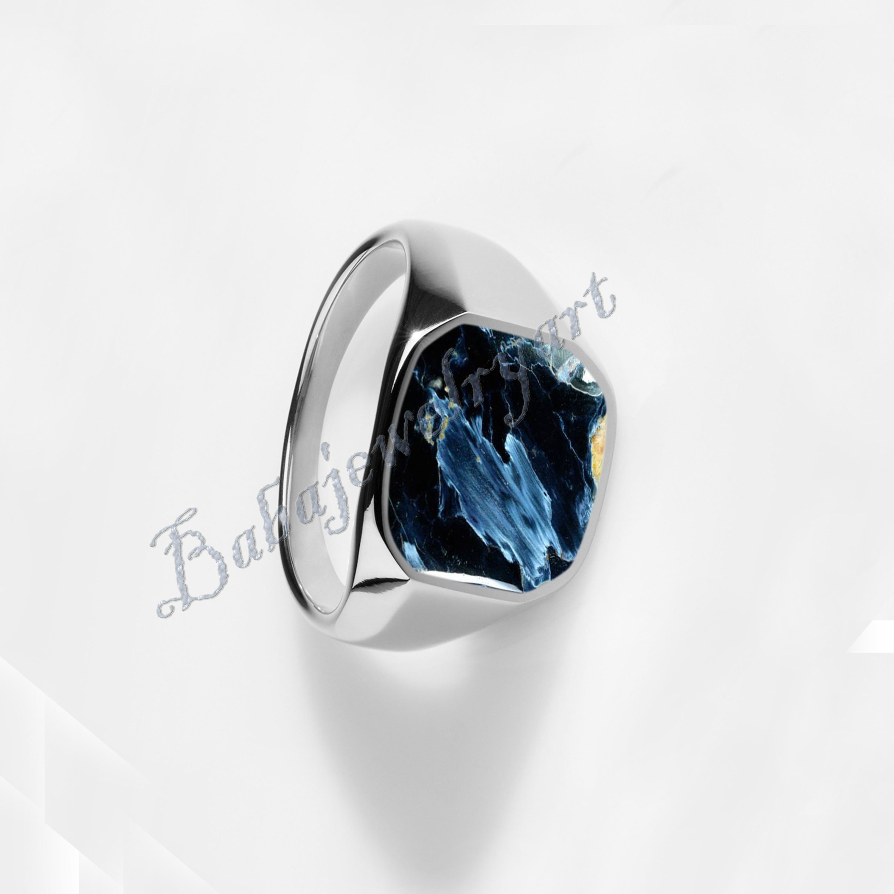 Pietersite on sale ring mens
