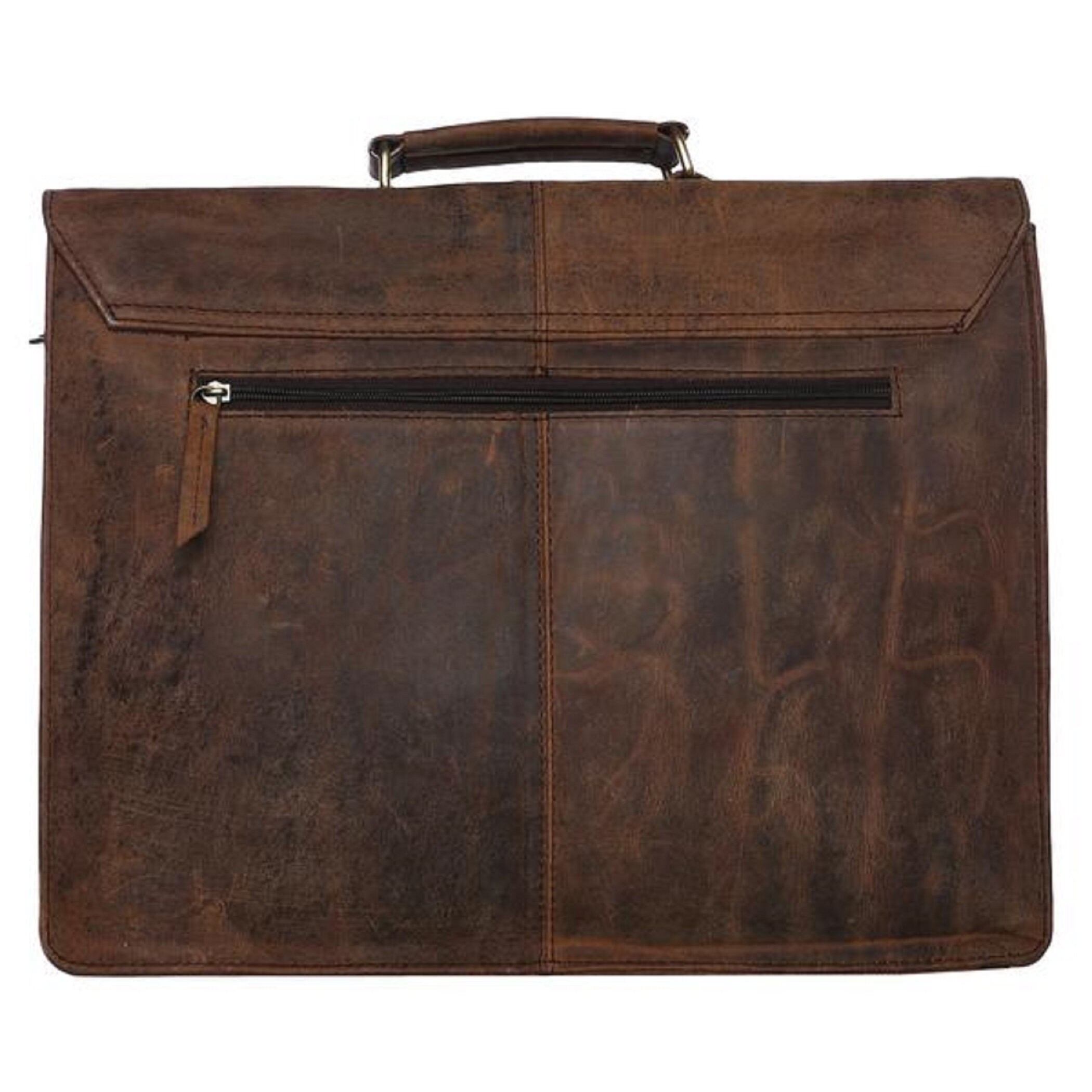 Luxury Leather Genuine LAPTOP Carrier With Handle Etsy