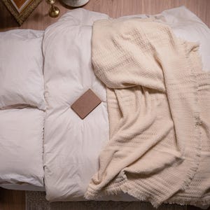 Boutique Soft Wool Blanket 63 x 86 Inches