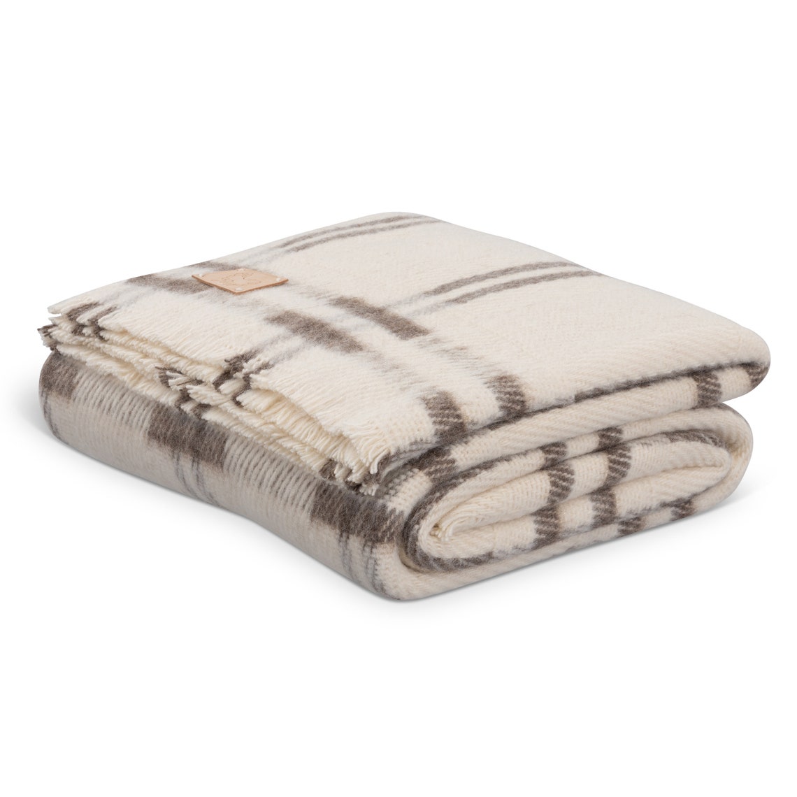 Soft Natural Wool Blanket Queen Size Etsy