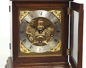 Antique French Westminster Chime Bracket Clock Musical 8 Day Mantel clock
