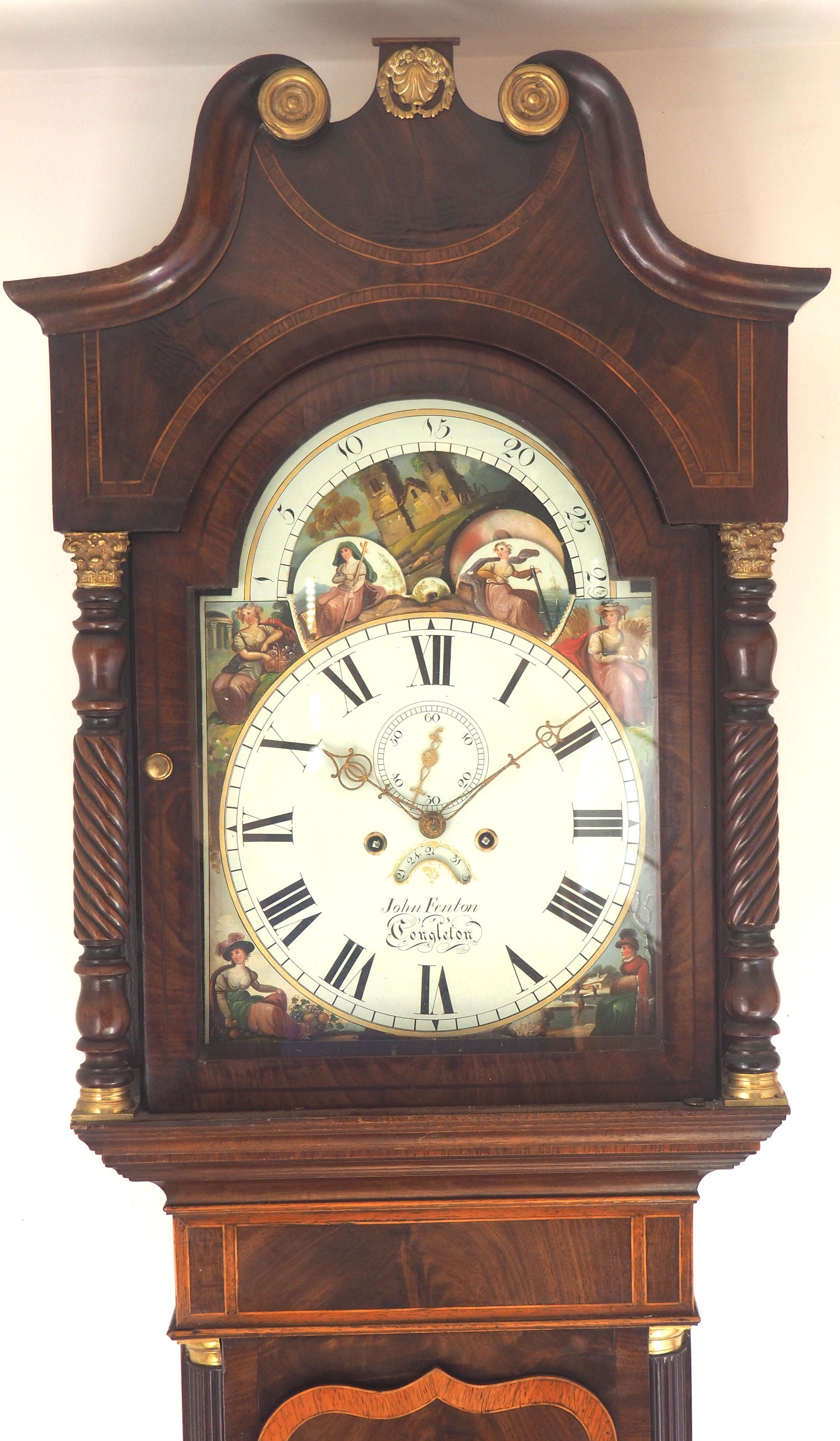 Fine English Longcase Clock John Fenton Congleton 8day Etsy UK