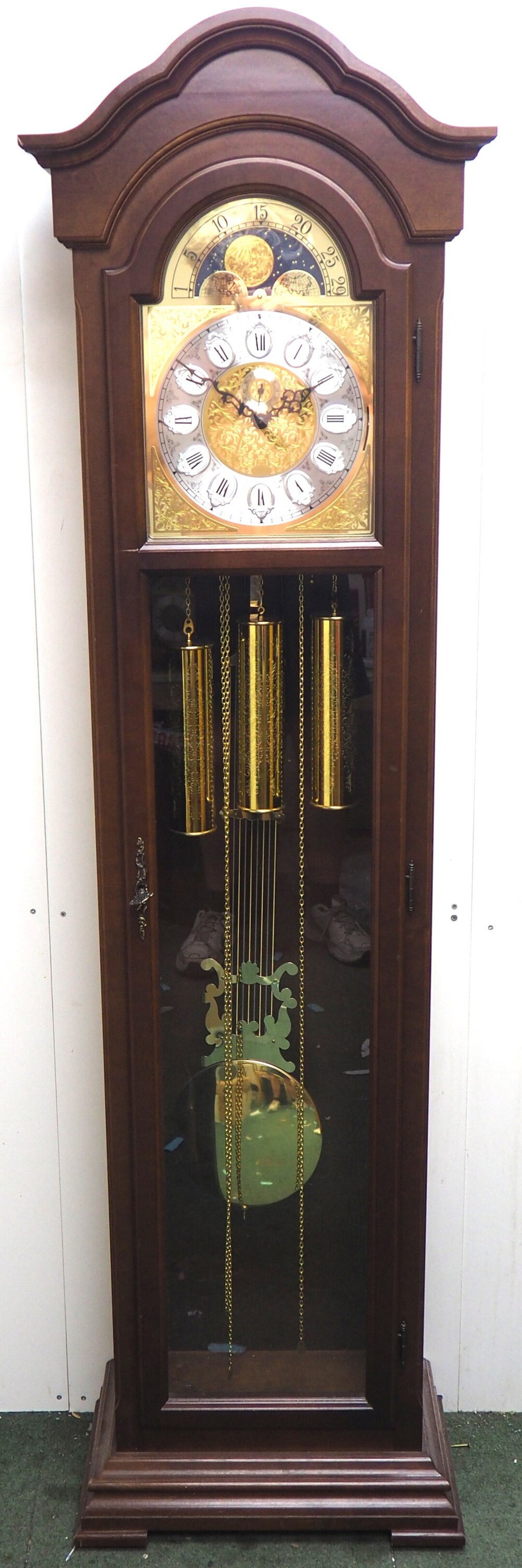 Amazing Regulator Musical Longcase Clock Chiming on 9 Rods Etsy