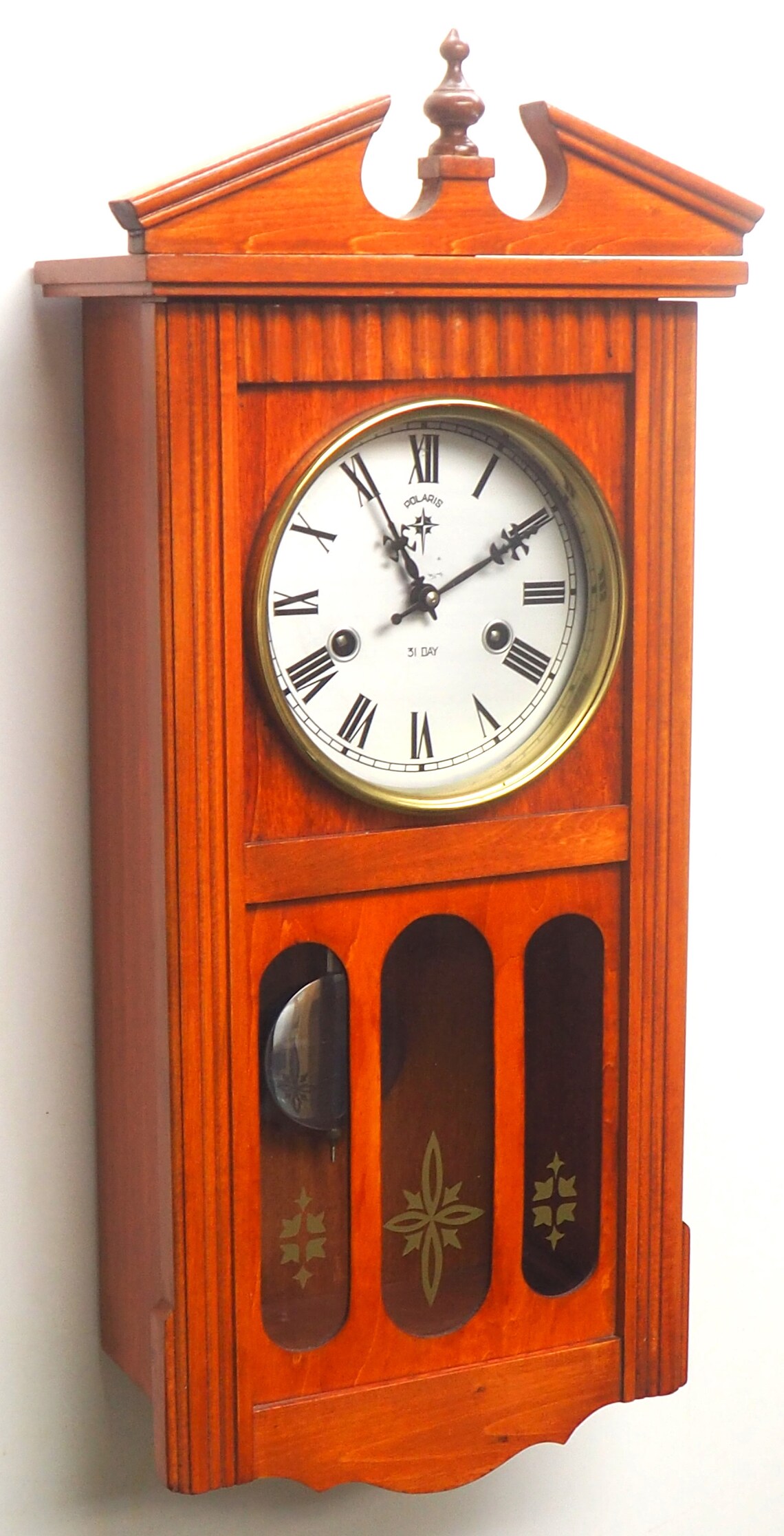 Polaris Vintage 31 Day Wall Clock Striking Vienna Wall Clock Etsy
