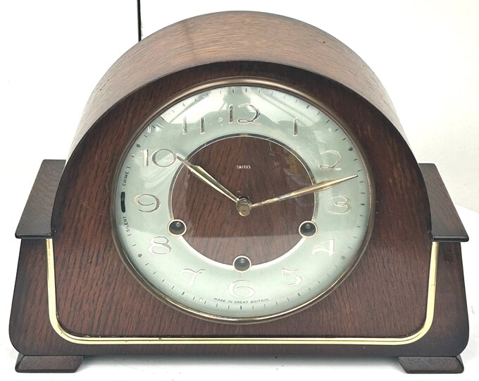 Smith Rare Antique Chicken Alarm Clock, Antique Smith Clock, Smith
