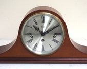 Vintage Hat Shaped Mantel Clock 8-Day Westminster Chiming Mantle Clock