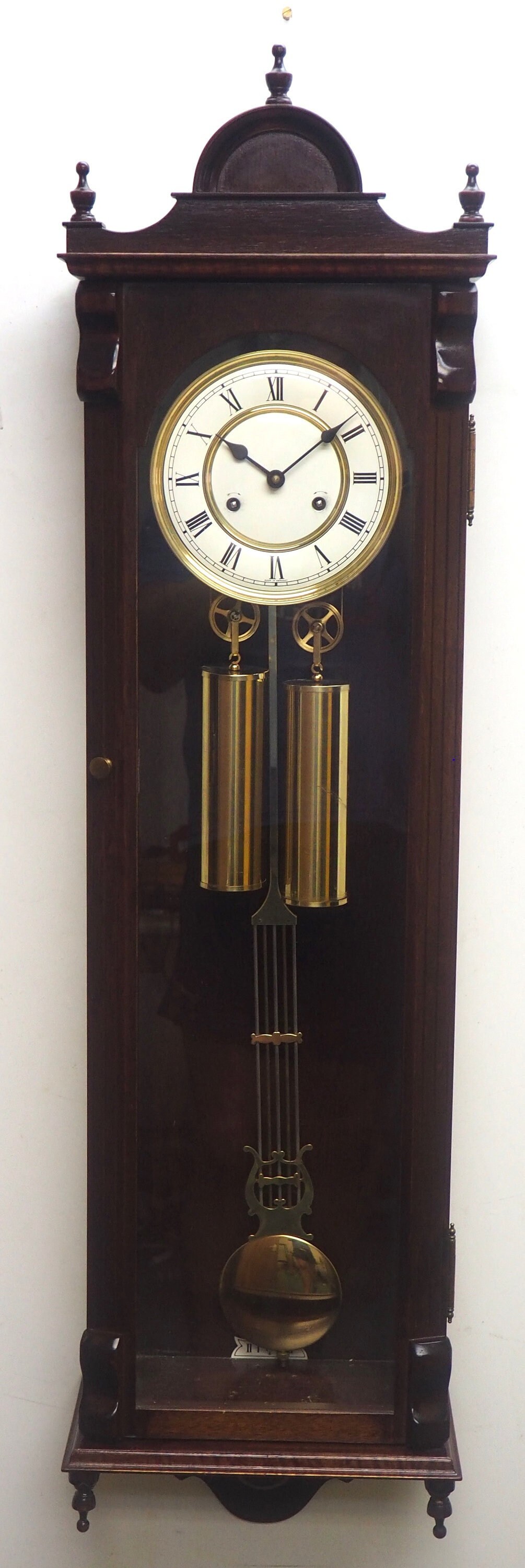 Hermle Vienna Wall Clock 8 Day Weight Driven Chiming Wall Etsy Canada