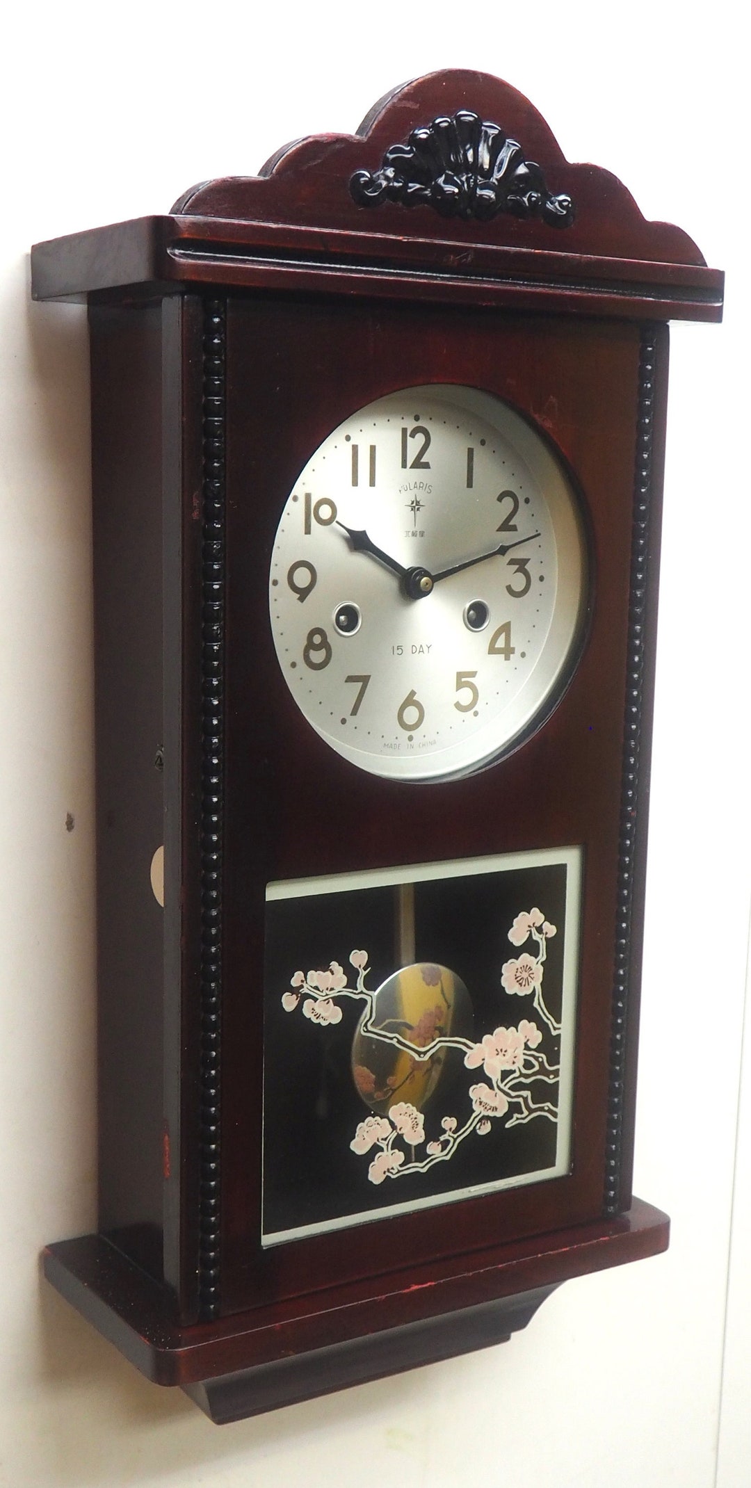 Marvelous Vintage 31 Day Wall Clock Polaris Vienna Wall Clock Etsy UK