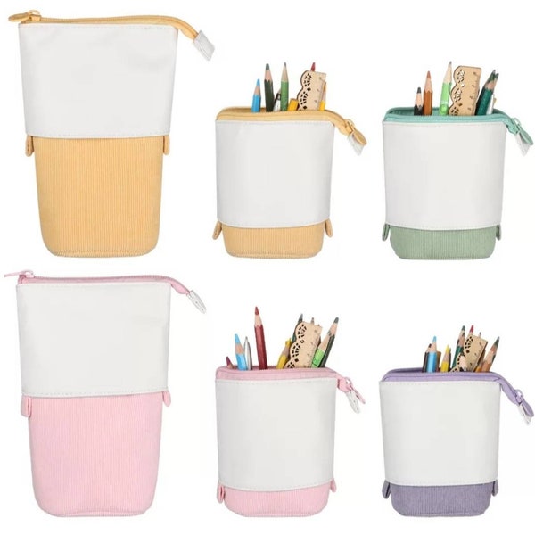 Pop up pencil case, sliding, retractable pencil case - Choose your design - stationery organiser, office school supply