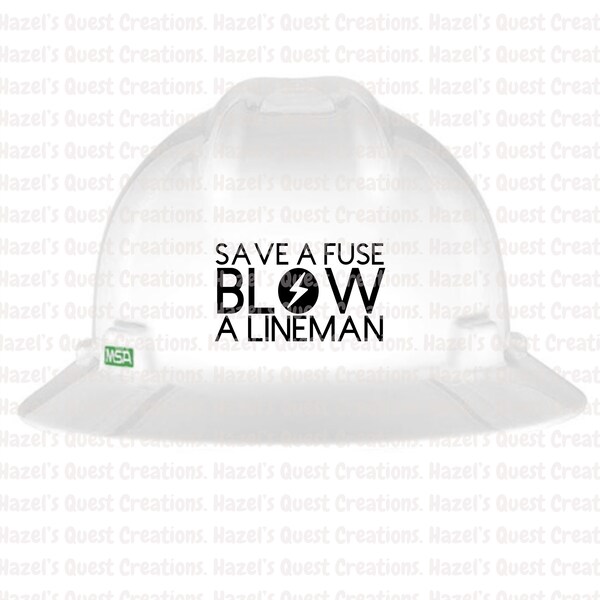 Save a fuse blow a lineman svg Etsy Schweiz
