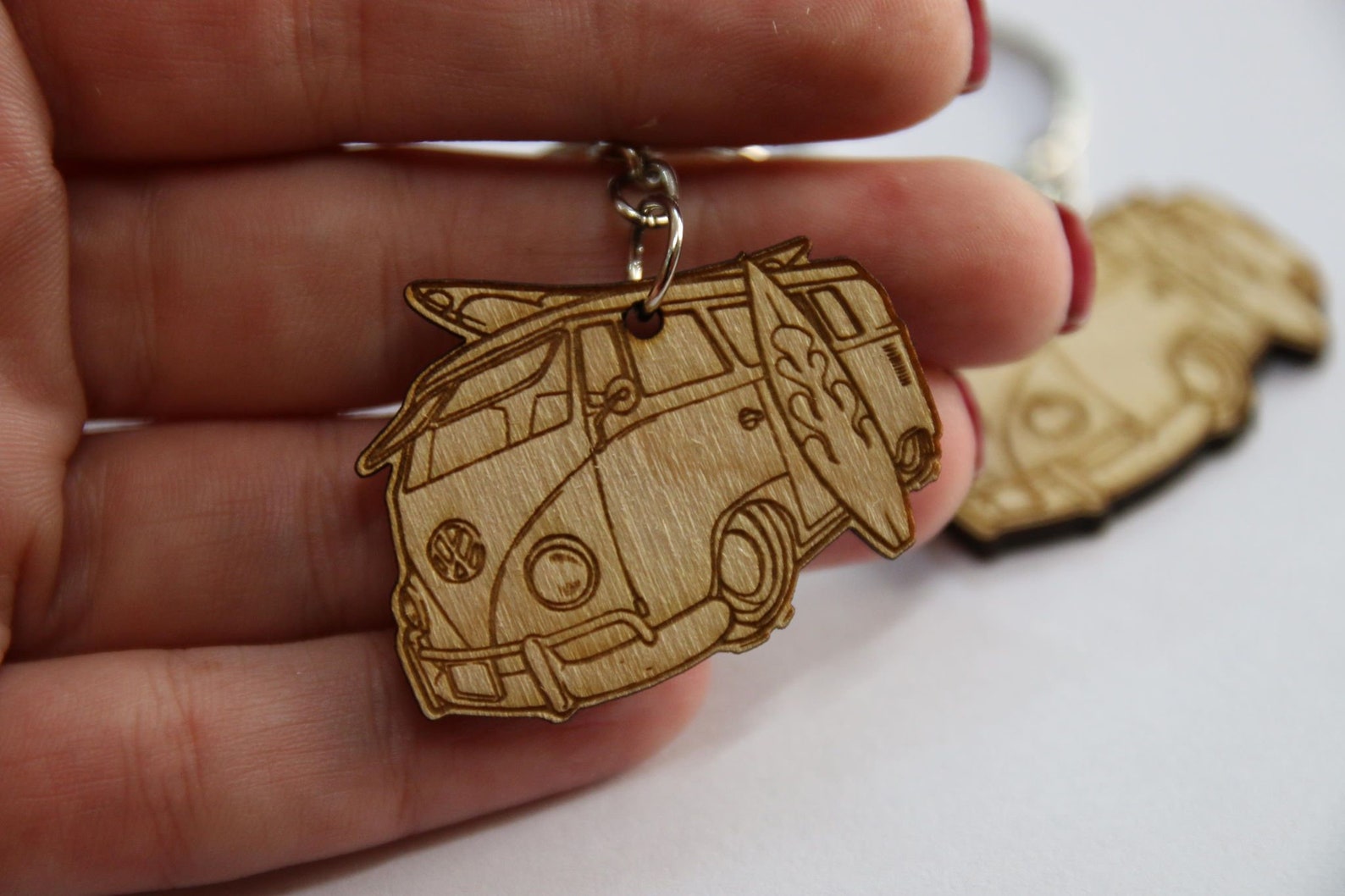 Surf SVG DXF Camper Van, Laser Cut Files for Glowforge Trotec, DIY