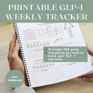 GLP-1 weight injection tracker, GLP-1 weight loss tracker, glp-1, glp-1 planner insert, glp-1 weekly tracker, glp-1 injection tracker