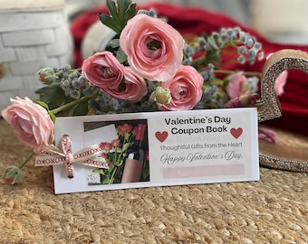 Valentine's Day coupons for adults, Valentine's Day gifts, Galentine Gift, Coupon book Valentine's Day, Coupon Book Printable, Gifts for her
