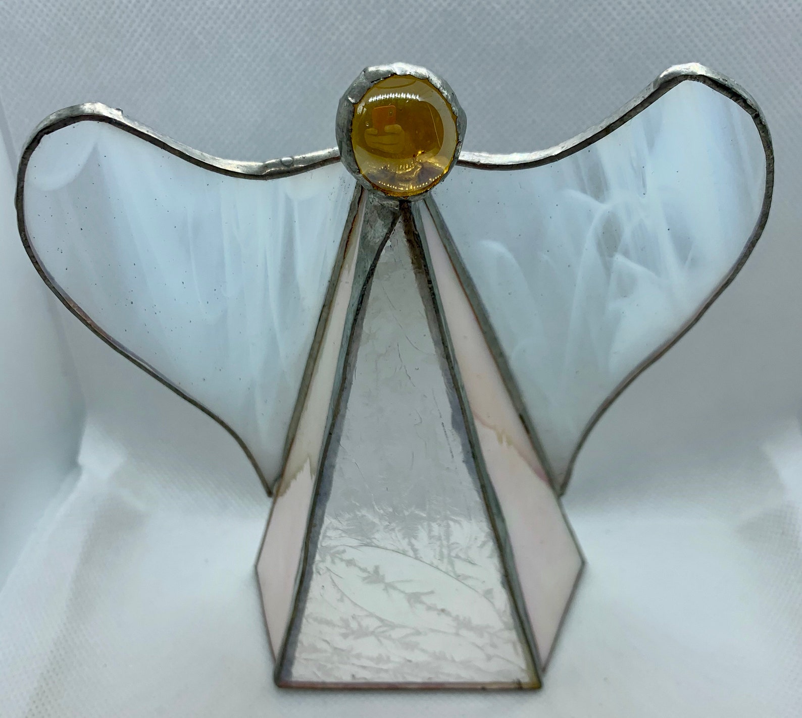 Stained Glass 3D Standing Angel Etsy