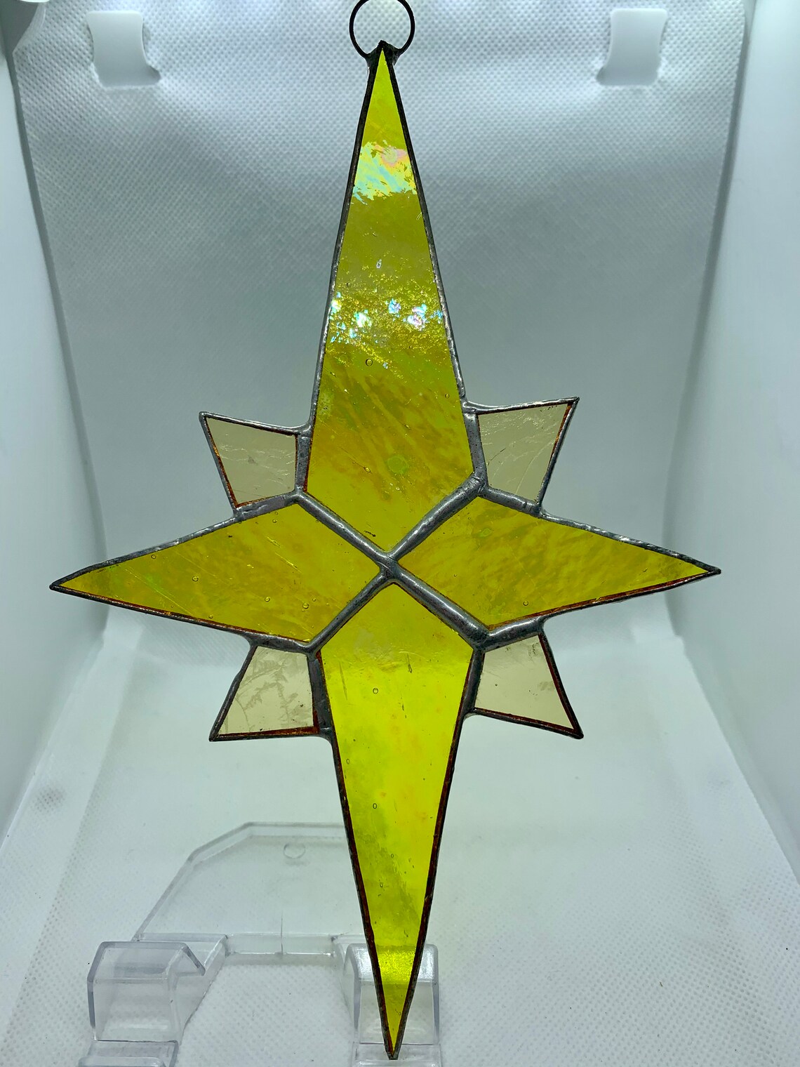 Stained Glass Bethlehem Star Etsy