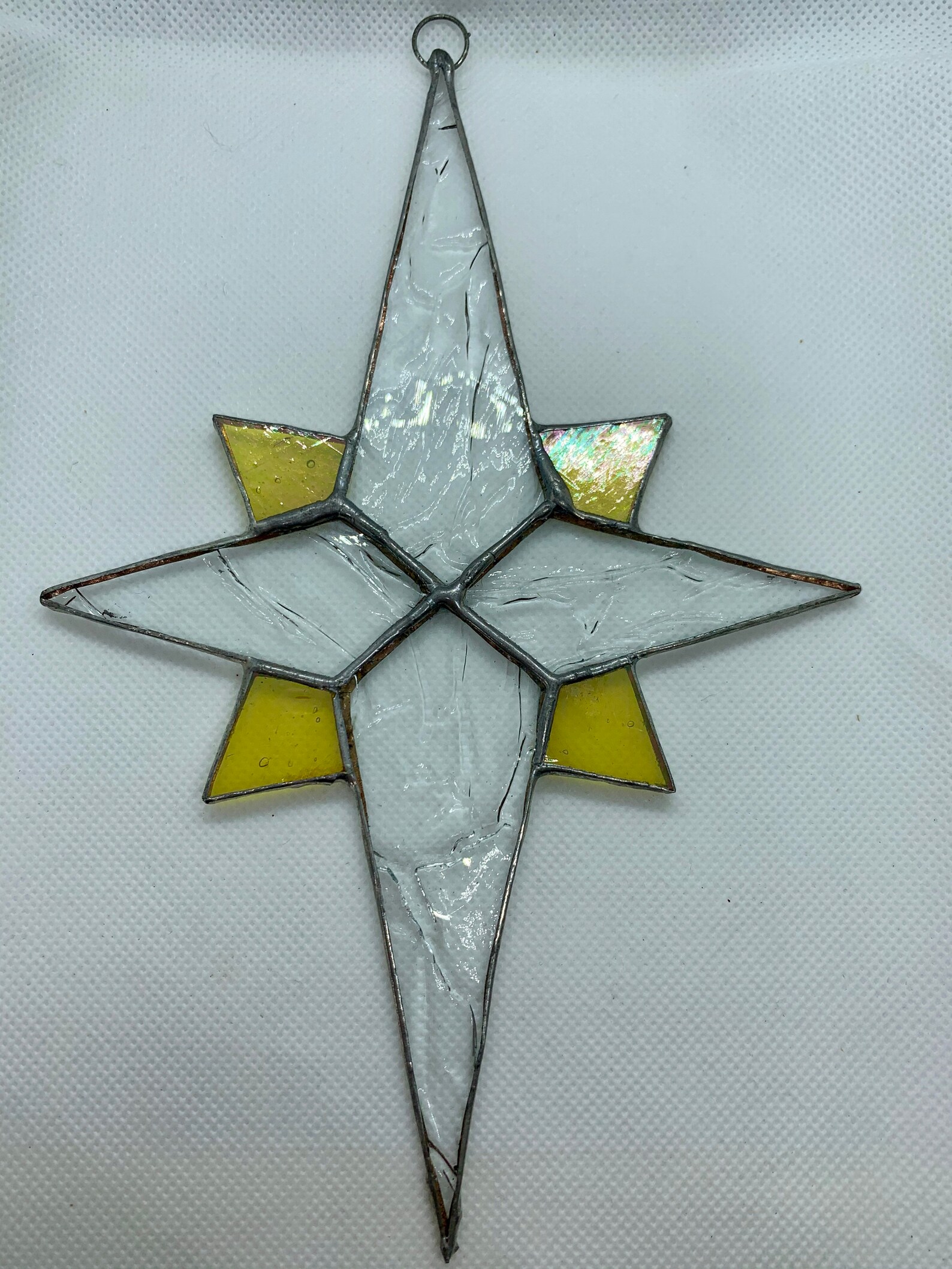 Stained Glass Bethlehem Star Etsy