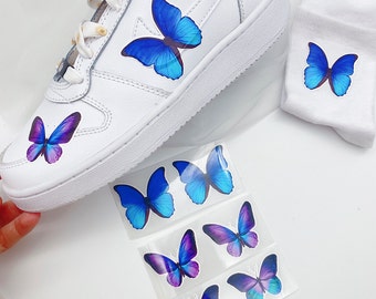 air force ones with butterflies on them