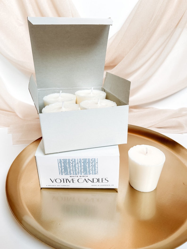 Votive Soy Candles/candle Set/ Long Burntime/ Etsy