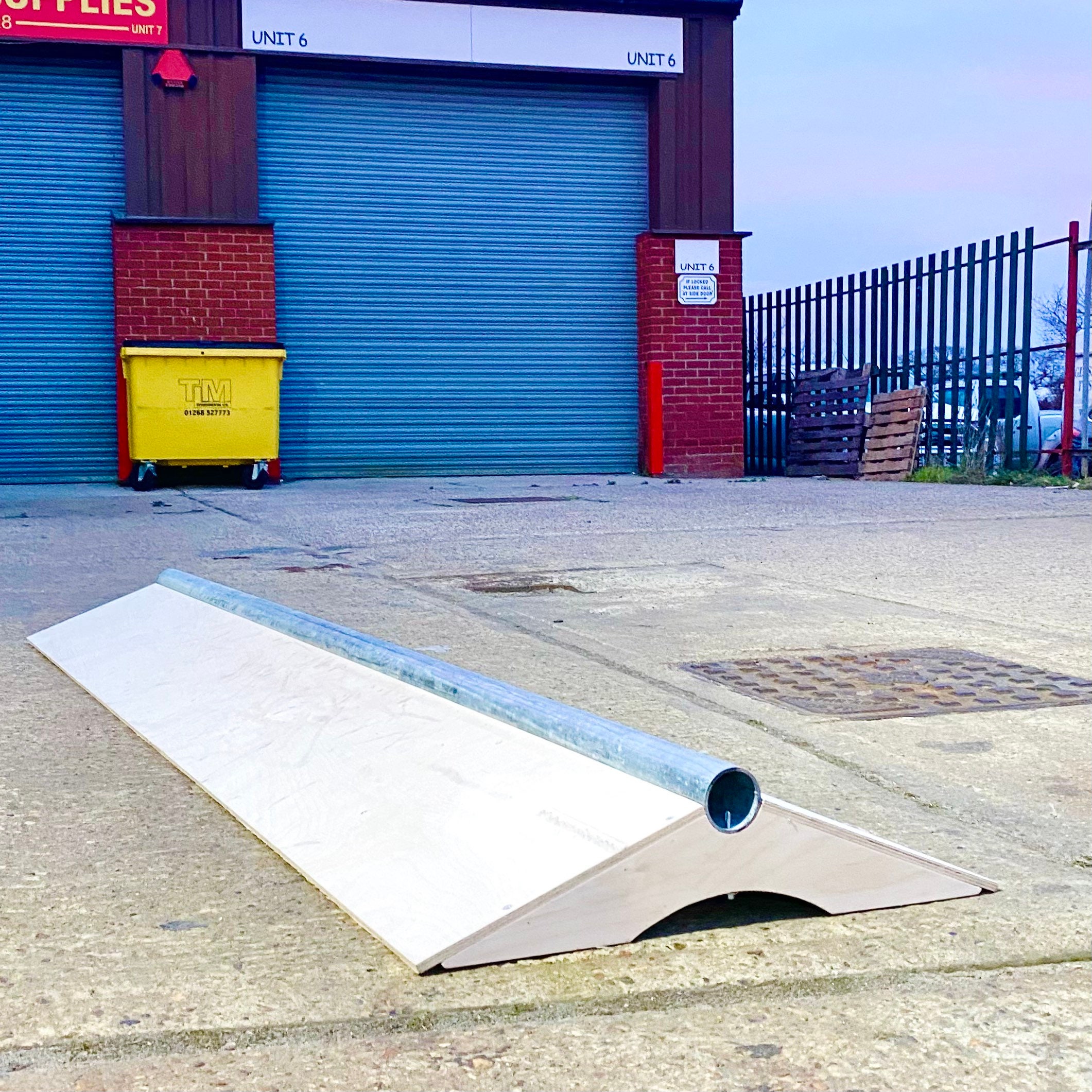8ft Lil Slappy Skate Rail Perfect for Beginners and Pros Alike Etsy UK