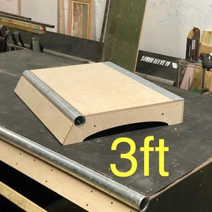 3ft Long Expandable Skate Grind Box Manual Pad - Modular Design ** Available in 2,3,4 & 5ft sections **