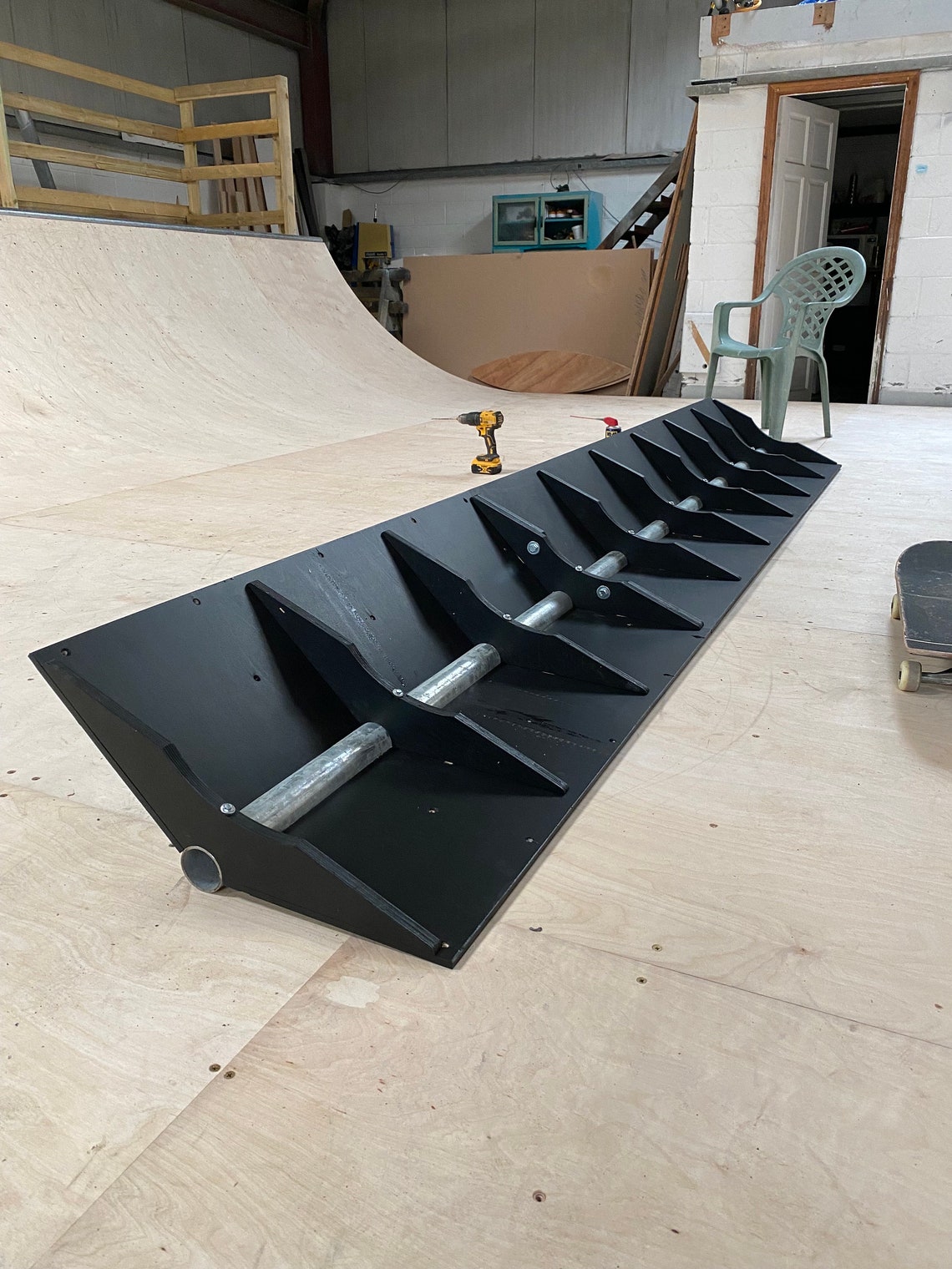 8ft Lil Slappy Skate Rail Perfect for Beginners and Pros Alike Etsy