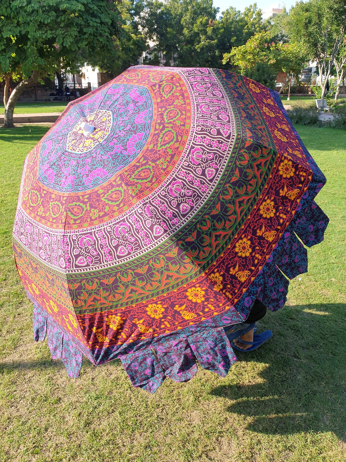 Garden Umbrella Exclusive Patio Umbrella Beautiful Decor Etsy