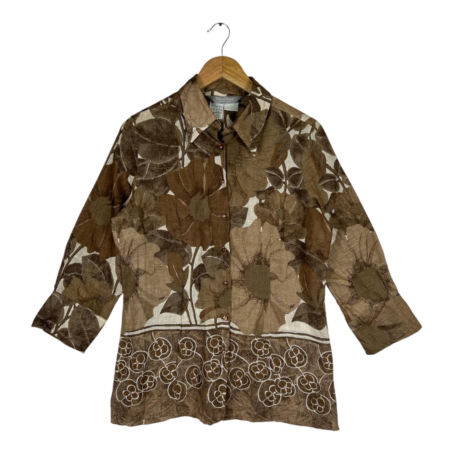 Max Mara Puro Lino - Etsy