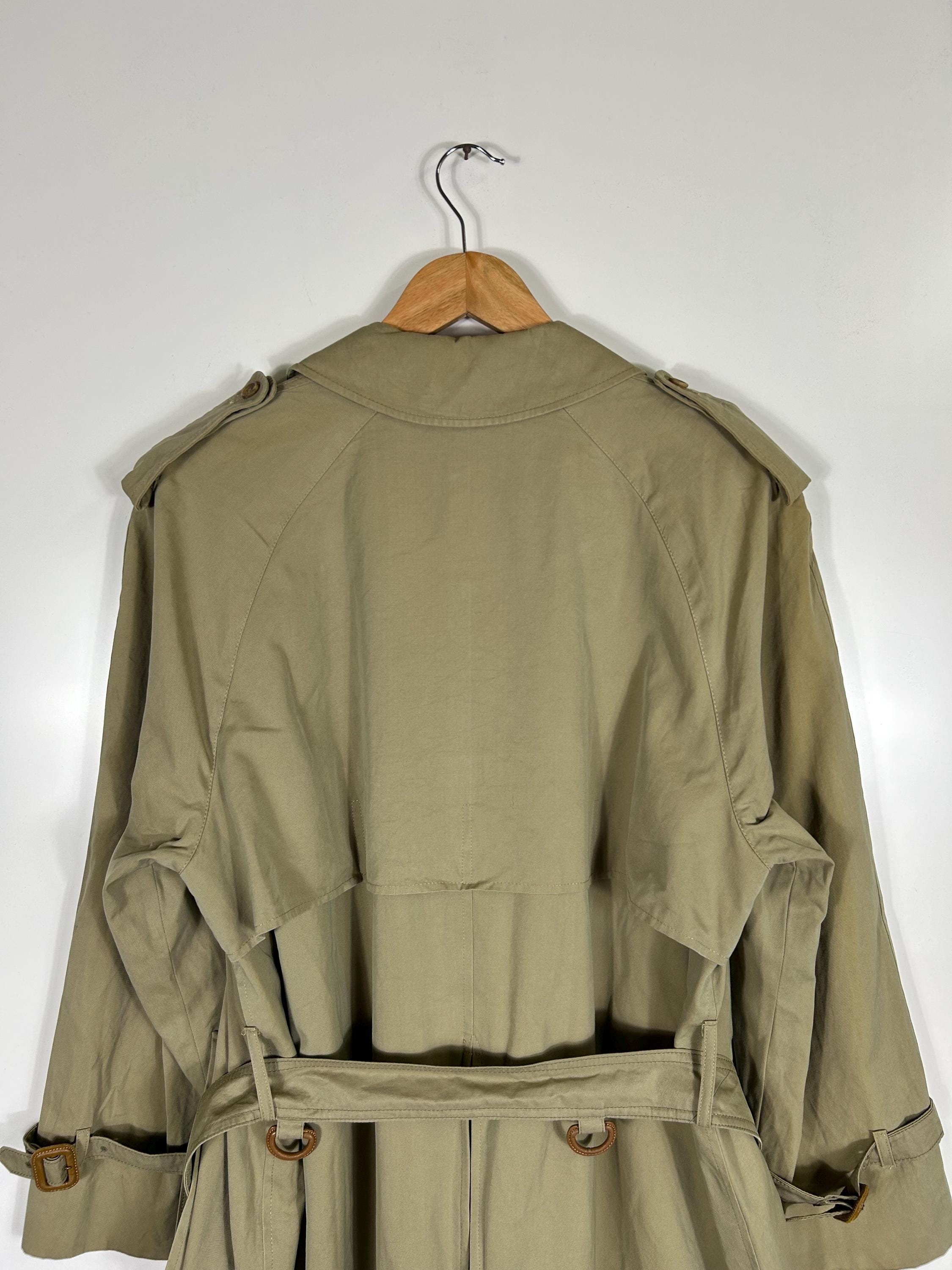 90年代ヴィンテージ アクアスキュータム ロンドン カーキ トレンチ